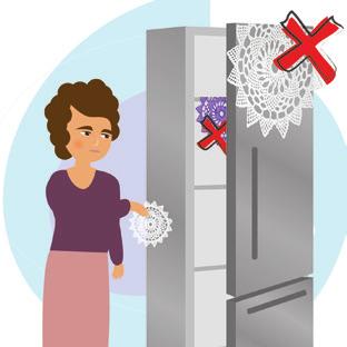 Sıcak olan kaplar buzdolabının fazla elektrik harcamasına sebep olacaktır.