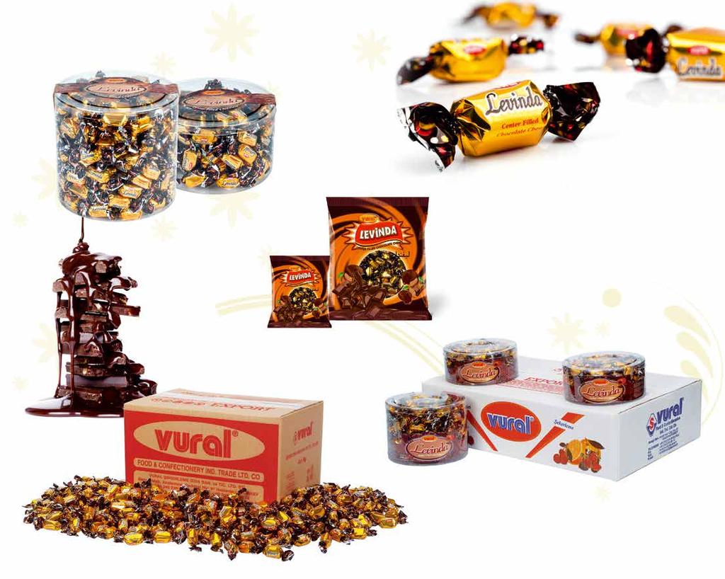 ÇİKOLATA DOLGULU ŞEKER Center Filled Candy with Chocolate M 4510 M 4505 M