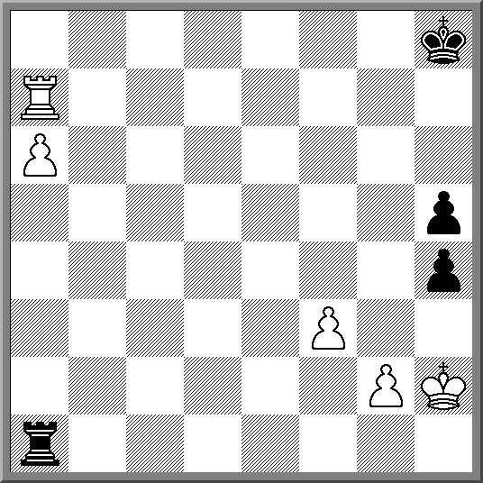 görebildiniz mi? Siyah şahı 6. sıraya ya da en azından f7 karesine almaya çalışıyor, 6. sıraya giderse kalesi ile şah diyerek vezir çıkabilecek.f7 ye gider ise de;... Şh7 37.f4 Ka3 38.f5 Şg7 39.