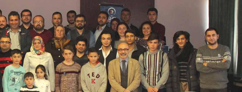 Ebru Büyükkaraman, Akdeniz Üniversitesi Tıp Fakültesi Çocuk Hematolojisi ve Onkolojisi Bilim Dalından Sayın Doç. Dr. Alphan Küpesiz açılış konuşmalarını yaptılar.