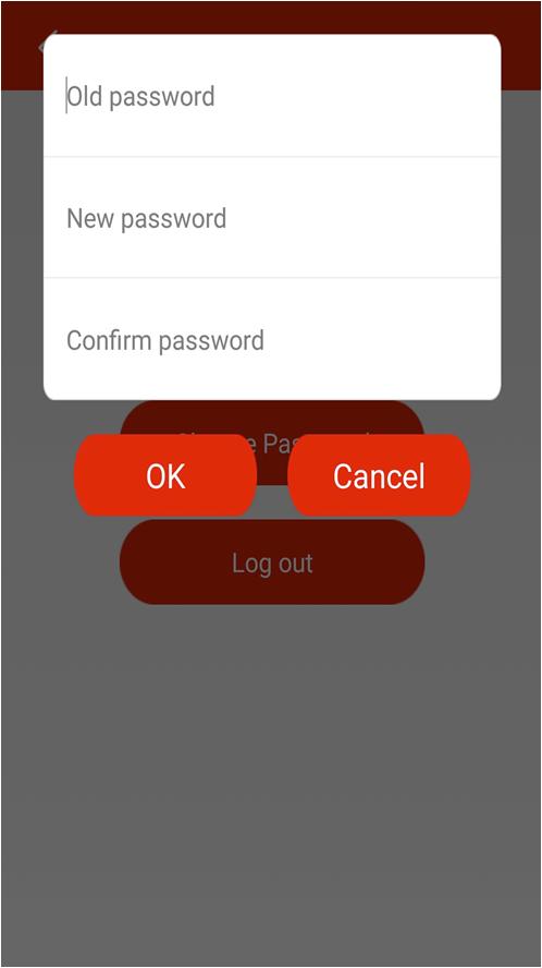 Password ü seçin veya başka bir hesaba geçmek için