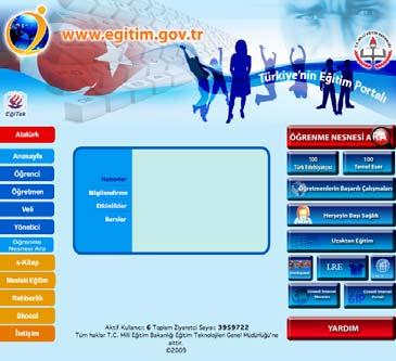 tr MEB eğitim portalı, Milli Eğitim Bakanlığı tarafından
