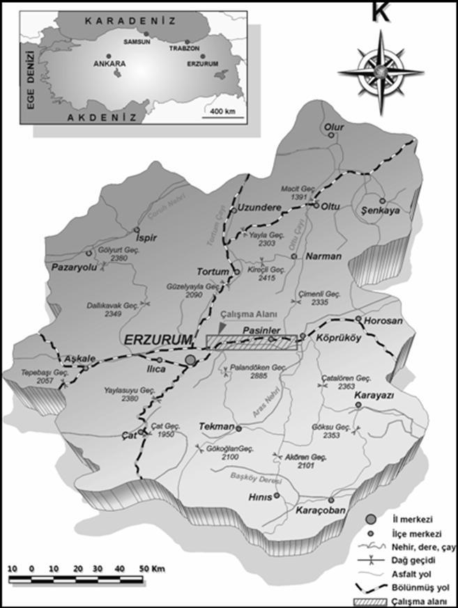 MÜHJEO 215: Ulusal Mühendislik Jeolojisi Sempozyumu, 3-5 Eylül 215, KTÜ, Trabzon 2. JEOLOJİ ve HİDROJEOLOJİ Şekil 1.