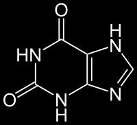 trimetilksantin; kahvede), teobromin (3,7 -