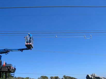 60-550 kv gerilim hatları için uygun