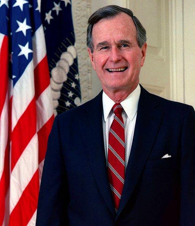 41. ABD Başkanıdır. ABD'nin 43. başkanı George W. Bush'un babasıdır.