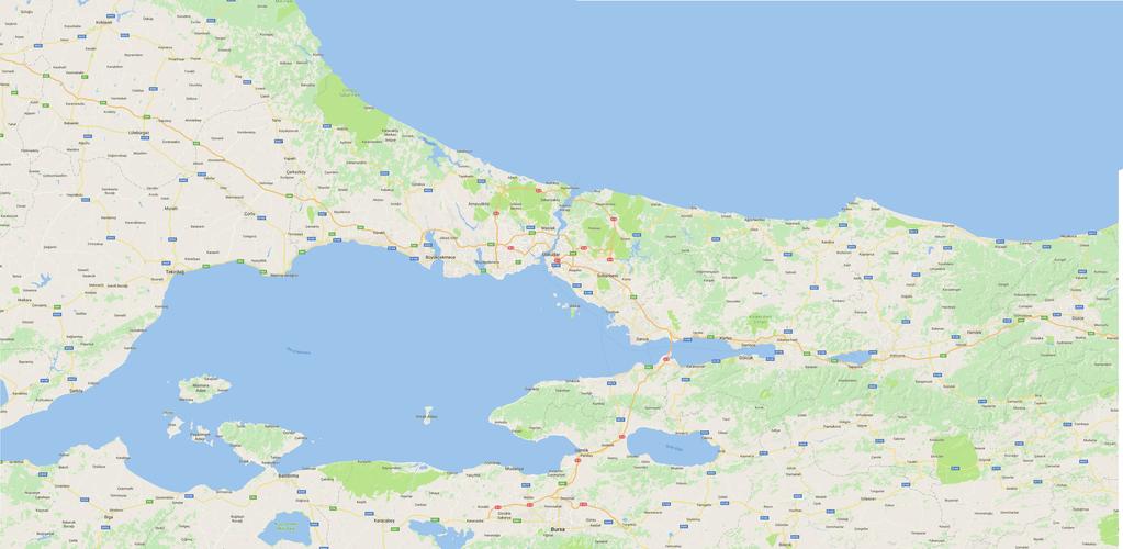 4. Lojistik Pazarı Görünümü İstanbul ve Kocaeli illerini kapsayan Marmara Bölgesi Türkiye nin birincil lojistik pazarıdır.