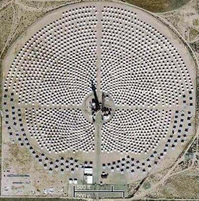 Solar Two Barstow, California Barstow, California da bulunan 10 MW kapasitedeki güneş kulesi; 82.