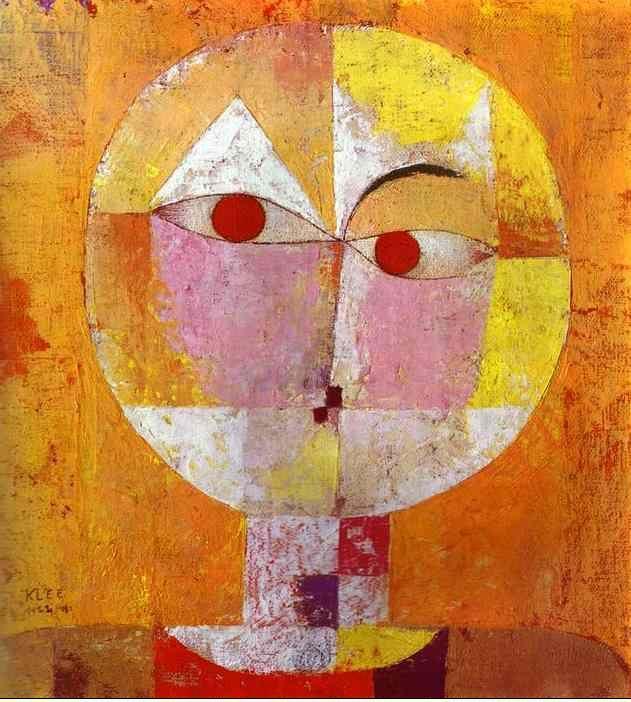 Ceyhun Konak 280 Resim 5. Paul Klee, Senecio, 1922, Basel Sanat Müzesi Bauhaus'taki ilk öğretmenler genelde sanatçılardan oluşuyordu. Modern resimle ilgili sayısız fikir üretildi.
