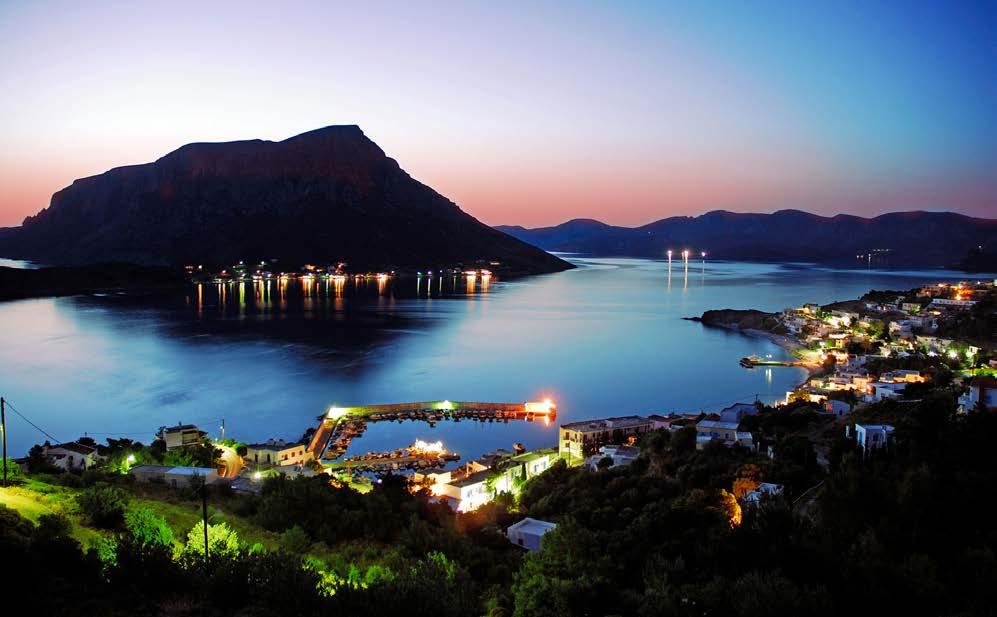 3. GÜN PAZARTESI TELENDOS PATMOS Kalimnos tan Telendos adasının bulunduğu Massouri Körfezi ne hareket edilecek.