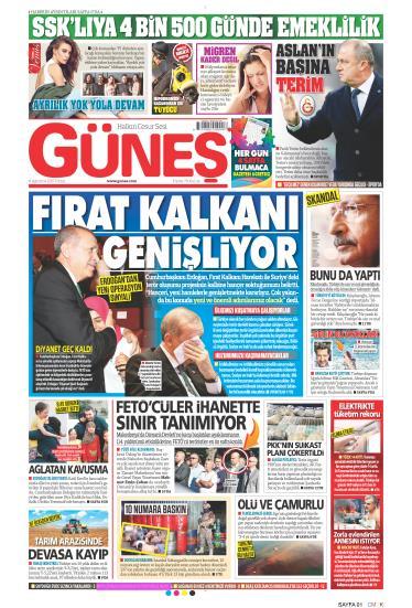 GÜNEŞ Tarih : 6.8.