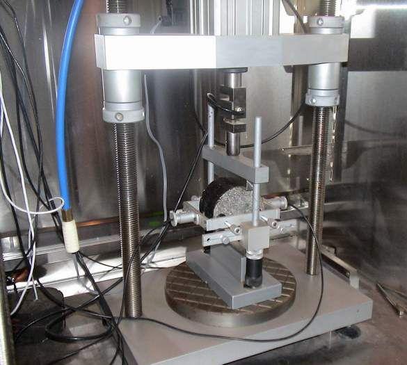Deney, 20 C sıcaklıkta deformasyon kontrollü olarak yapılmıştır. Maksimum deformasyon 6 mm, yükleme periyodu 3 sn, yük artış süresi 0,124 sn olarak alınmıştır.