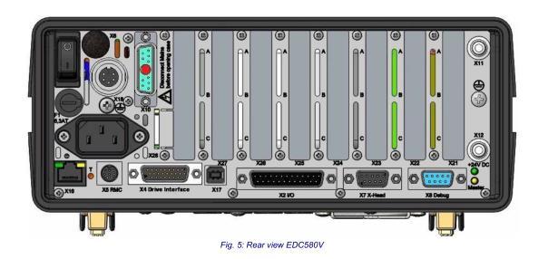EDC kontrolör deney öncesinde numune üzerinde oluşabilen dolaylı yükleri (çeneler veya mekanik sistemden