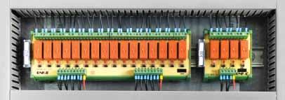 . 120-121 Lamba Test Kartları Özelliği : Makina veya elektrik panosundaki sinyal lambalarını kontrol eder. 8 kanallı ve 16 kanallı diye 2 tip imal edilmektedir. 130.