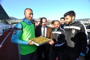 ziyaret etti Bodrum Belediye Başkanı Mehmet