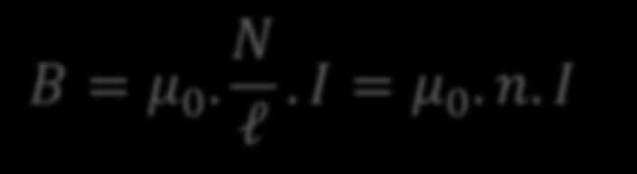 yol 1.yol B. dl= B. l=μ 0. N.