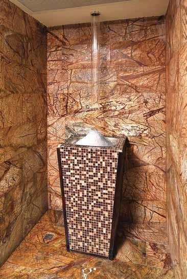 SAUNA MALZEMELERİ sauna equipments Kar Çeşmesi snow fountain CLK SAU054 CLK SAU055 Malzeme Cinsi Description Kar Çeşmesi Montaj Bedeli Hamam ve sauna sonrası ısınmış olan vücudu soğutmak