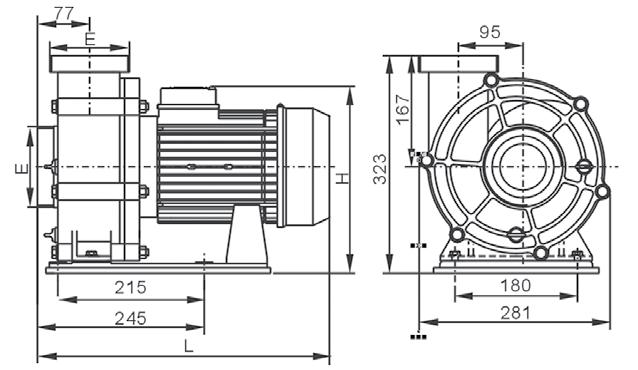 (kw) L H E (Screw Thread) Fitting Size (2.