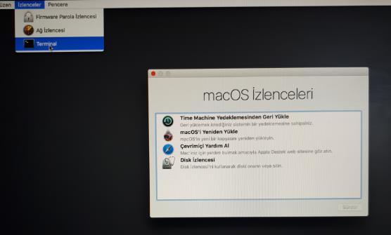 MAC OS X E- İMZA KURULUMU VE ÖRNEK E-İMZA ATMA İŞLEMLERİ 1. Kullanılan MAC Bilgisayar, MAC OS X El Capitan ve üzeri bir sürüm ise csrutil disable ayarı yapılması gereklidir.