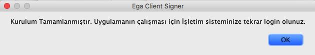 Kurulum bittikten sonra sisteme (EBYS) tekrar giriş