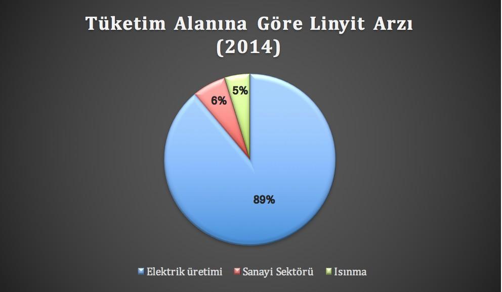 gücün 15.913 MW si (% 21,3 ü) kömür santrallerinden oluşmaktadır. Şekilde Türkiye de elektrik üretimi kurulu gücünün ayrıntılarını yansıtmaktadır.