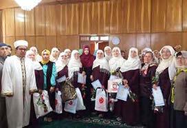 İslam Remzi ve Romanya Demokrat Türk Birliği Kültür Komisiyon Başkanı Sn. Serin Türkoğlu katıldılar. Romanya Demokrat Türk Birliği tarafından hanımlara hediyeler verildi.