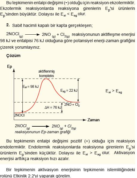 ilişkiyi aşağıdaki örneği irdeleyerek açıklayalım.