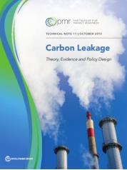 Aşaması kapsamında karbon kaçağına maruz kalma durumunun tahmin edilmesi Dünya Bankası 2015 Karbon Fiyatlandırması Durumu ve Eğilimleri raporu;