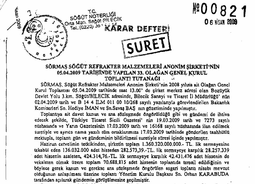 G. DİĞER ÖZEL DURUMLAR 1.