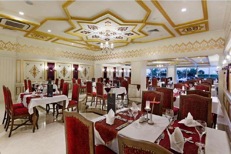 A LA CARTE RESTORANLAR RESTORAN KONSEPT SERVİS SAATLERİ & SUNUMLARI EL TORITO RESTAURANT MEKSİKAN MUTFAĞI 18:30 21:00 KAPASİTE MÜZİK