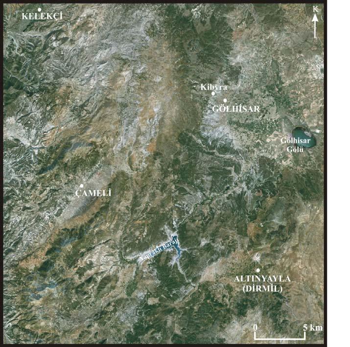 1.2. Çalışmanın Amacı ve Yöntemi Çalışma alanı olarak seçilen Çameli ve Gölhisar havzaları Güneybatı Anadolu da jeolojik açıdan önemli bir konuma sahiptir.