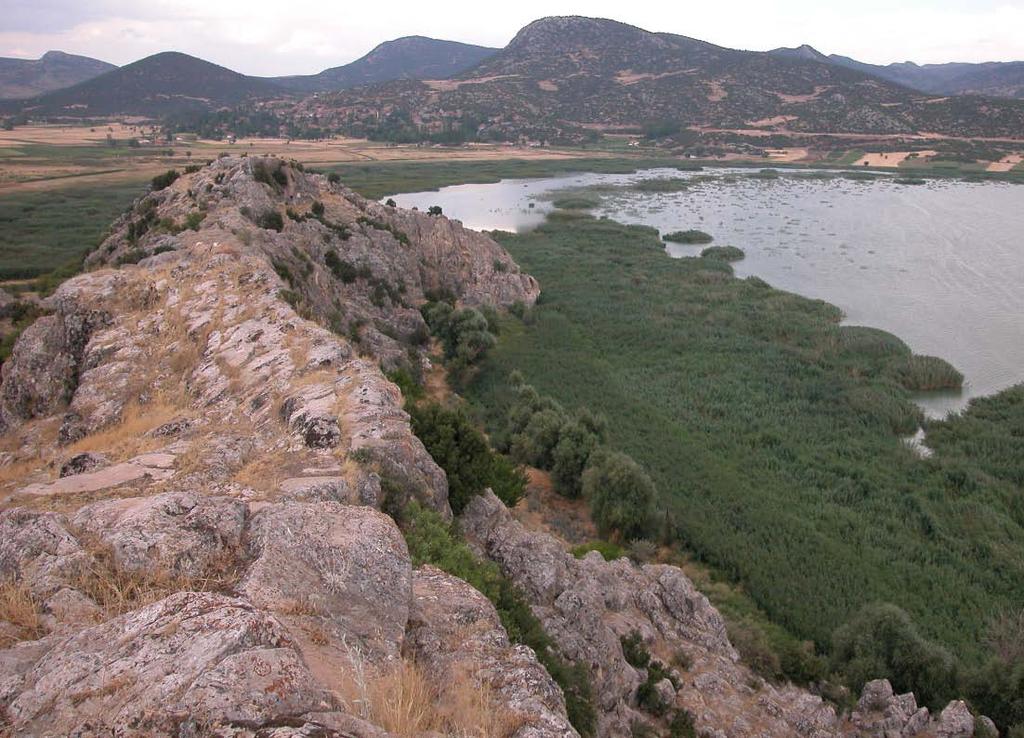 renkli pelajik kireçtaşları (Bakış yönü B) 4: Gölhisar Gölü