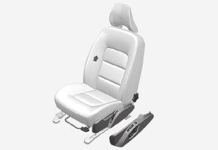 03 Sürüş ortamınız Koltuklar Ön koltuklar Elektrikli koltuk* Sürücü koltuğu konumunu hiçbir zaman sürüş sırasında değil, sürüşten önce ayarlayınız. Koltuğun konumuna sabitlendiğini kontrol ediniz.