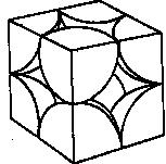 Anderson) a Birim hücredeki toplam atom sayısı: 8 x (1/8) =1 a = 2 R R=0.