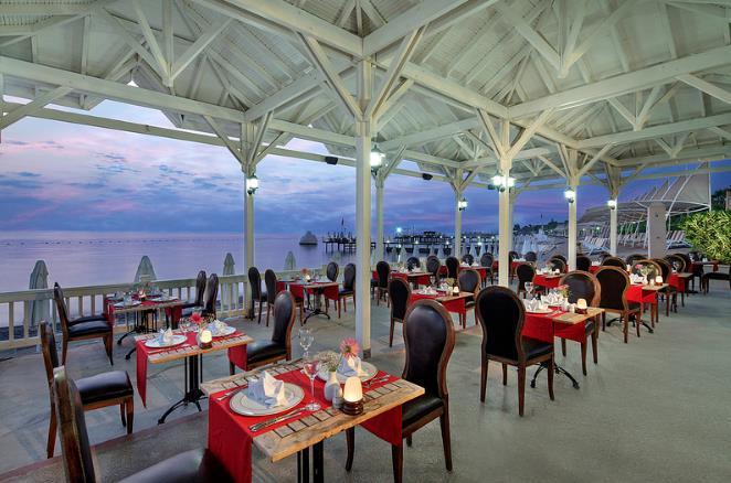 RESTORANLAR RESTORAN KONSEPT SERVİS SAATLERİ & SUNUMLARI STARFISH RESTAURANT DENİZ