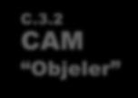 C.3.2 CAM Objeler