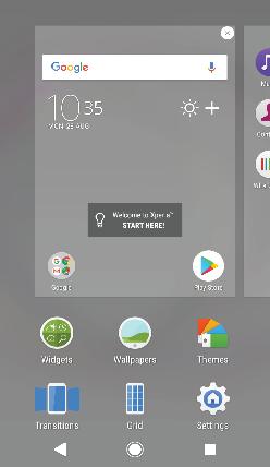 Ana ekran bölmeleri Ana ekranınıza yeni bölmeler ekleyebilir (yirmi bölmeye kadar) ve bölmeleri silebilirsiniz. Temel Ana ekran bölmesi olarak kullanmak istediğiniz bölmeyi de ayarlayabilirsiniz.