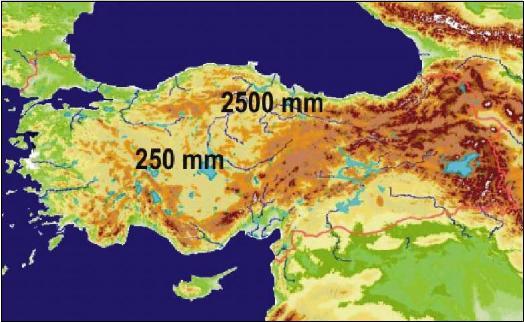 Ġklim Koşulları Ortalama yağış 643 mm Arazi : 78 milyon ha Orman %20 Tarım %35 24 milyon ha % 40 ı BUĞDAY Kuru sulu 7 19 milyon ha Prof.Dr.