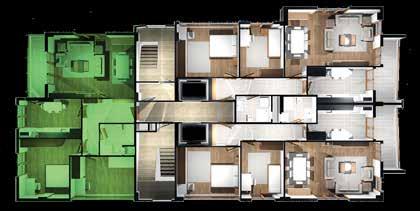 Odası 4- Mutfak 5- Balkon 6- Banyo 7- Hol Net alanlar * 27,58 m 2