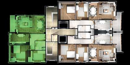 Odası 4- Mutfak 5- Balkon 6- Banyo 7- Hol Net alanlar * 29,97 m 2