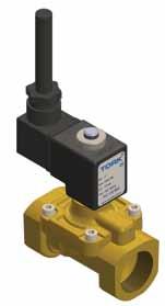 ERIE e. Valves with Ex-Proof olenoid Coils In explosive environments or the environments with explosion risk, the TORK solenoid coils with ATEX certification are used.