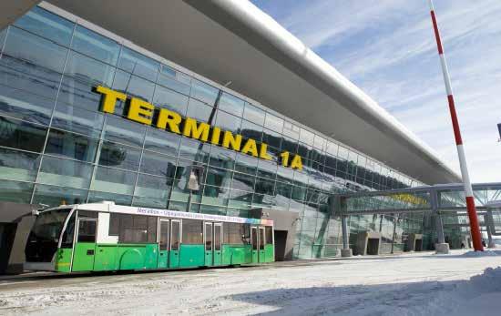 000 m 2 Proje Başlangıç / Bitiş Tarihi : 2012 / 2013 Kazan Uluslararası Havaalanı Terminal 1A ve Tren İstasyonu