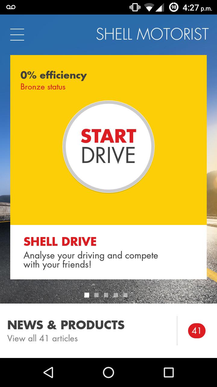 Shell Drive uygulamasını kullanma 1.