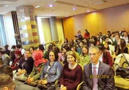 La concurs au participat aproximativ 50 de elevi calificaţi în etapa judeţeană a concursului din şcolile judeţului Constanţa, Tulcea, Municipiul Bucureşti şi în premieră Brăila.