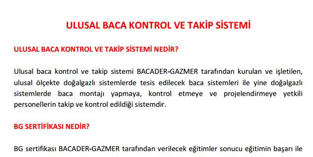 6-TAVSİYELER Bacaların kontrolünde Yapı Denetim Firmalarına rol verilebilir mi?