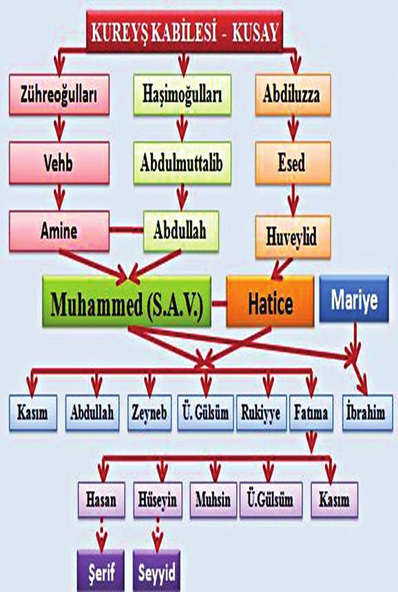 Hz. Muhammed, doğumundan evvel babasını, altı yaşında ise annesini kaybetti. Sekiz yaşına kadar dedesinin yanında kalan Hz.