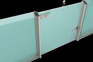 F100 strüktüel camlı bölme duvar sistemi Altınbölme F100 sistemi 100 mm kalınlığında tek tek ya da çift camlı geliştirilmiş flush camlı görünümü ve gizli alüminyum cam çerçevesi ile ses yalıtımlı