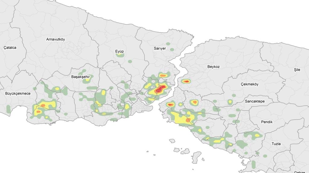 Beylikdüzü Esenler O.B. Üst Fiyat Seg: 7.04 Alt Fiyat Seg: 5.86 Basın Ekspres O.B. Üst Fiyat Seg: 12.34 Alt Fiyat Seg: 9.42 Maslak O.B. Üst Fiyat Seg: 29.93 Alt Fiyat Seg: 20.