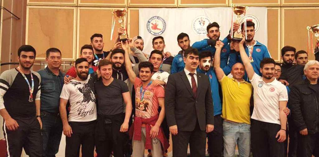ÇOMÜ Üniveriteleraraı Wuhu Şampiyonaı'nda Türkiye 2.