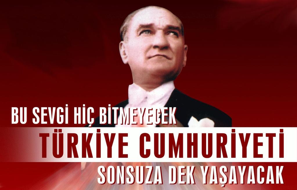 29 EKİM CUMHURİYET BAYRAMI... Unutmayalım ki!